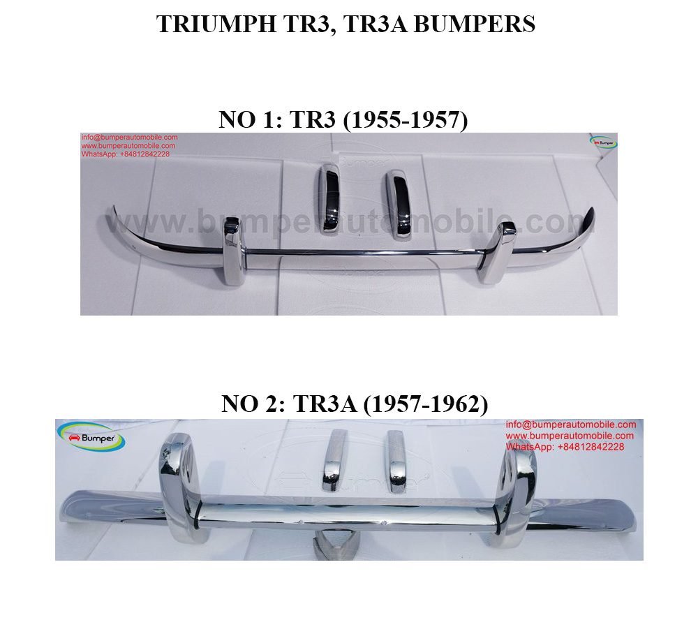 Triumph TR3 TR3A Year (1955-1962)