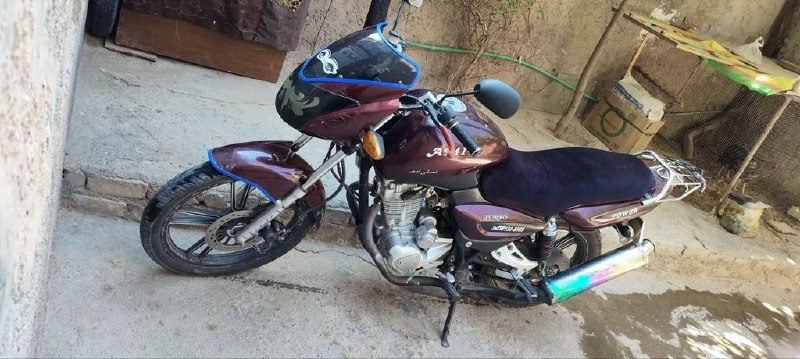 Hello, Amir, selling motorcycles.