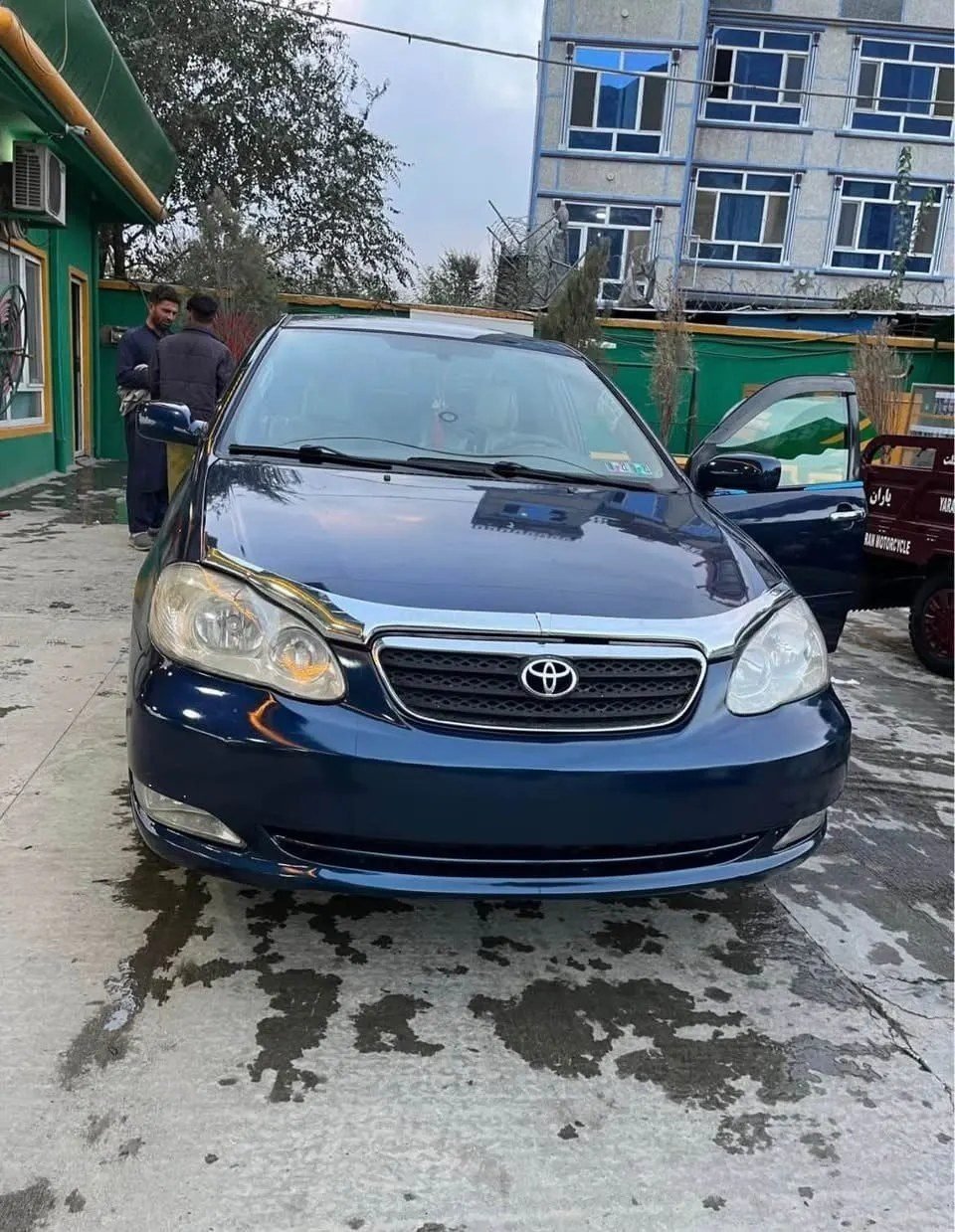 Toyota Corolla LE modl 2006 color abi, bdon spare tire