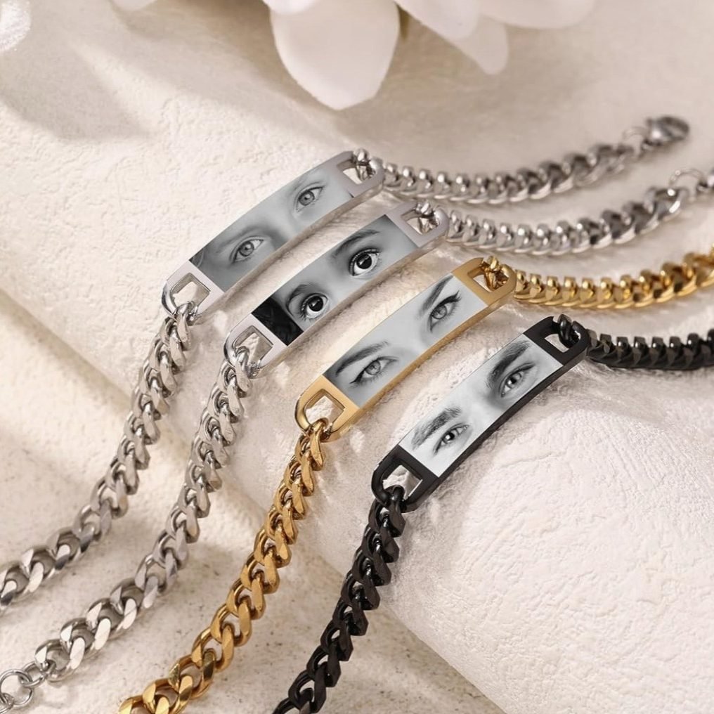 ✨ Custom bracelet with custom engraving
