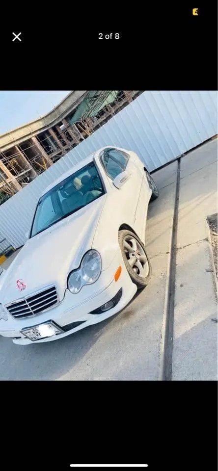 Benz C280 model 2006 white, V6 gasoline, automatic, domestic