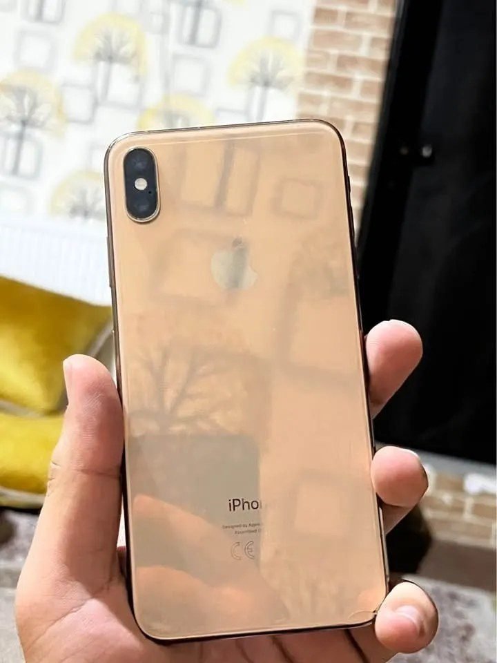 iPhone XS Max 64GB Gold, Face ID, Used