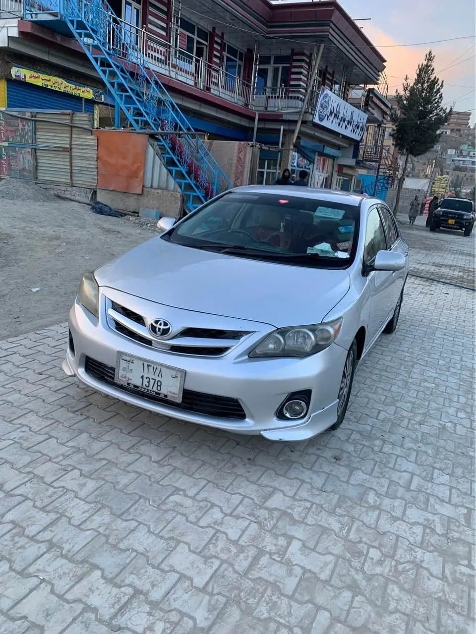Toyota Corolla 2010 silver, four-cylinder petrol, manual transmission, clean documents