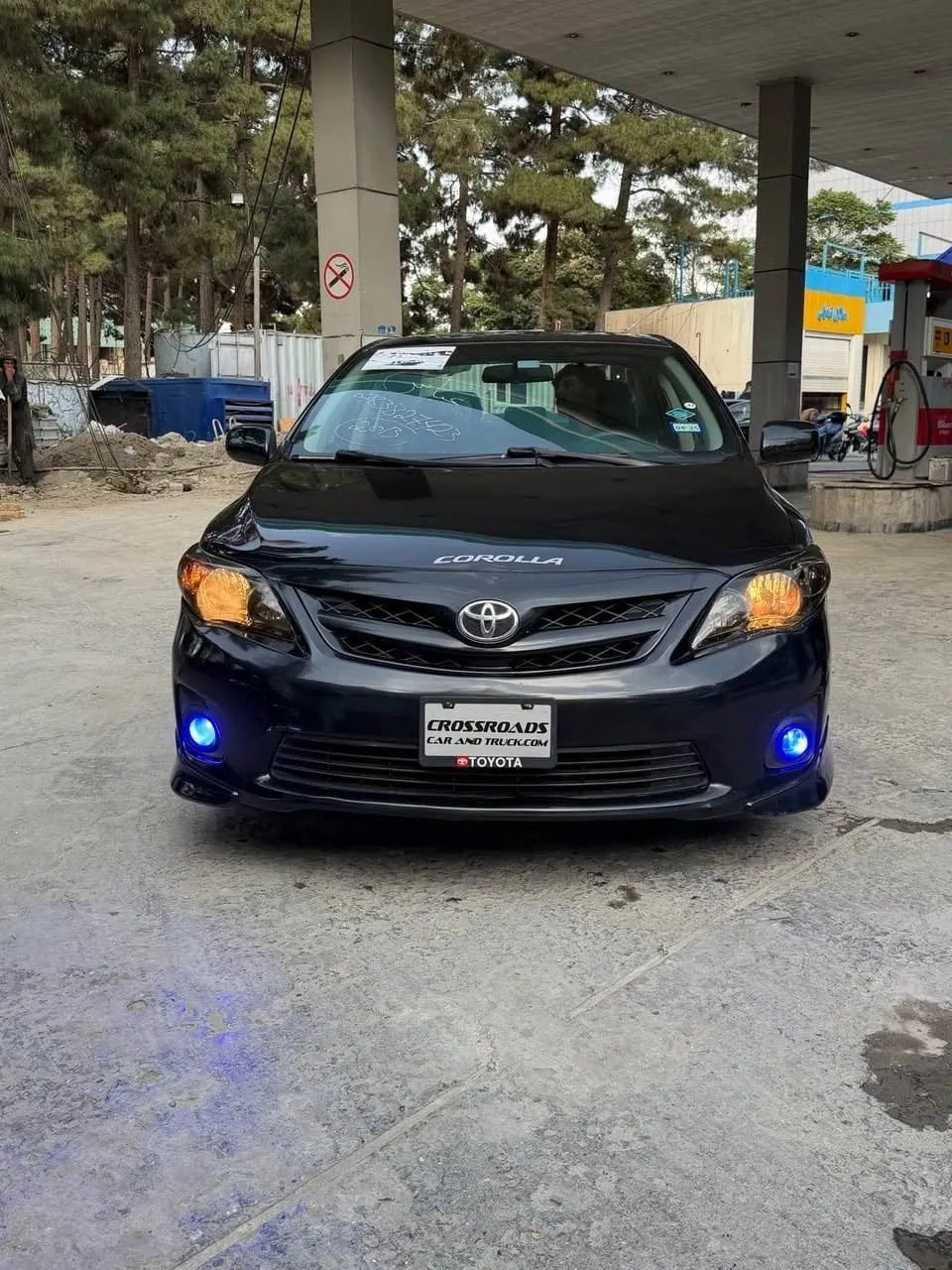 Toyota Corolla 2013 black automatic, nooard mktob