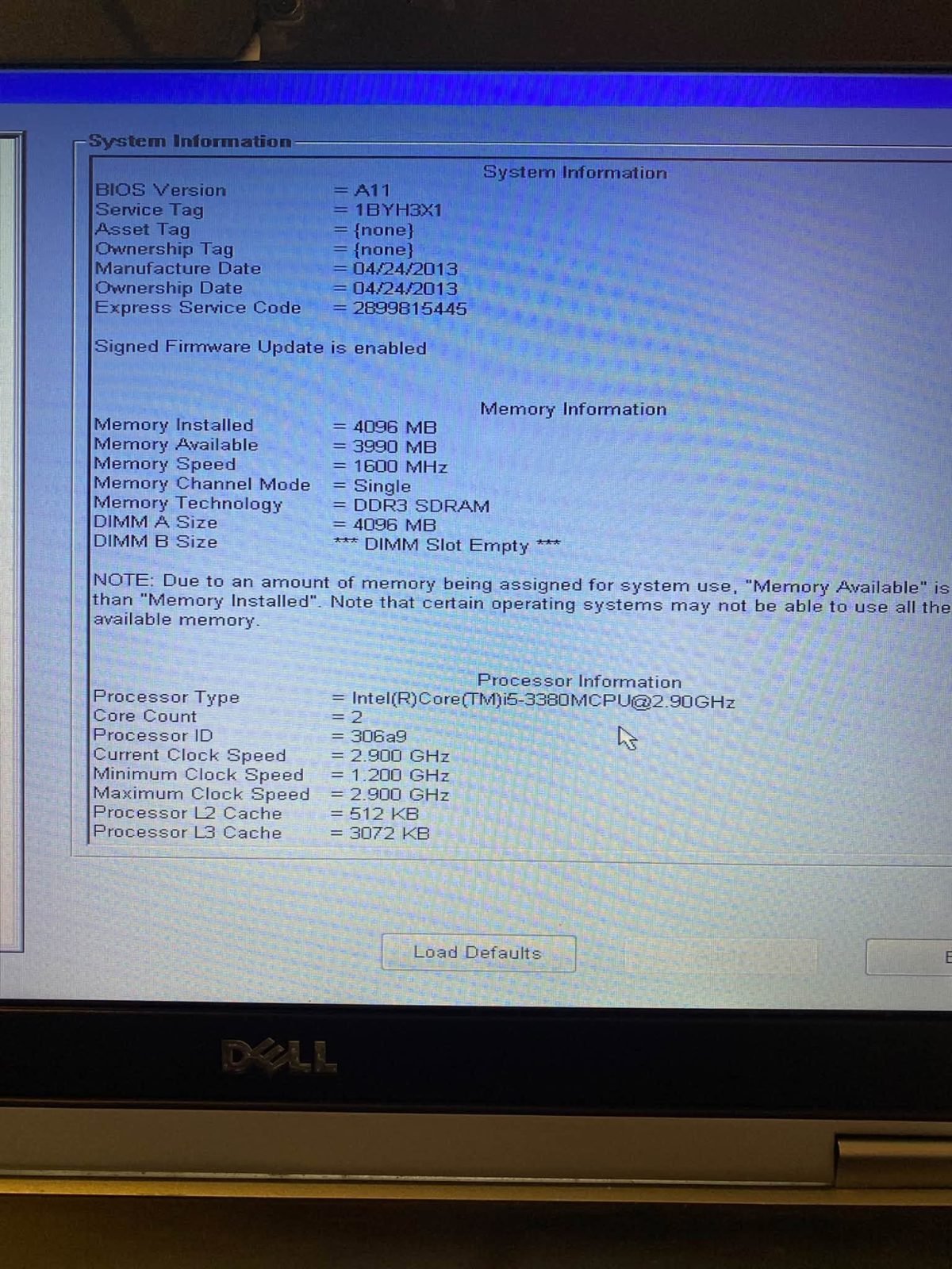 Dell Latitude E6420 laptop for sale