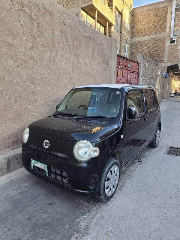 There is a car in the house