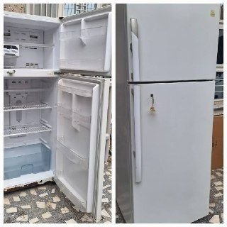 Double-core refrigerator in Hadno, check, check, with warranty, price is 12,000, with warranty, contact number: 0793378721