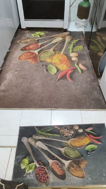 A kind of kitchen rug