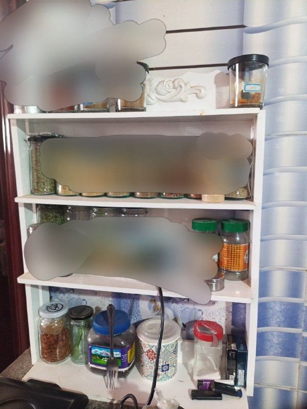 Large size kitchen spice rack