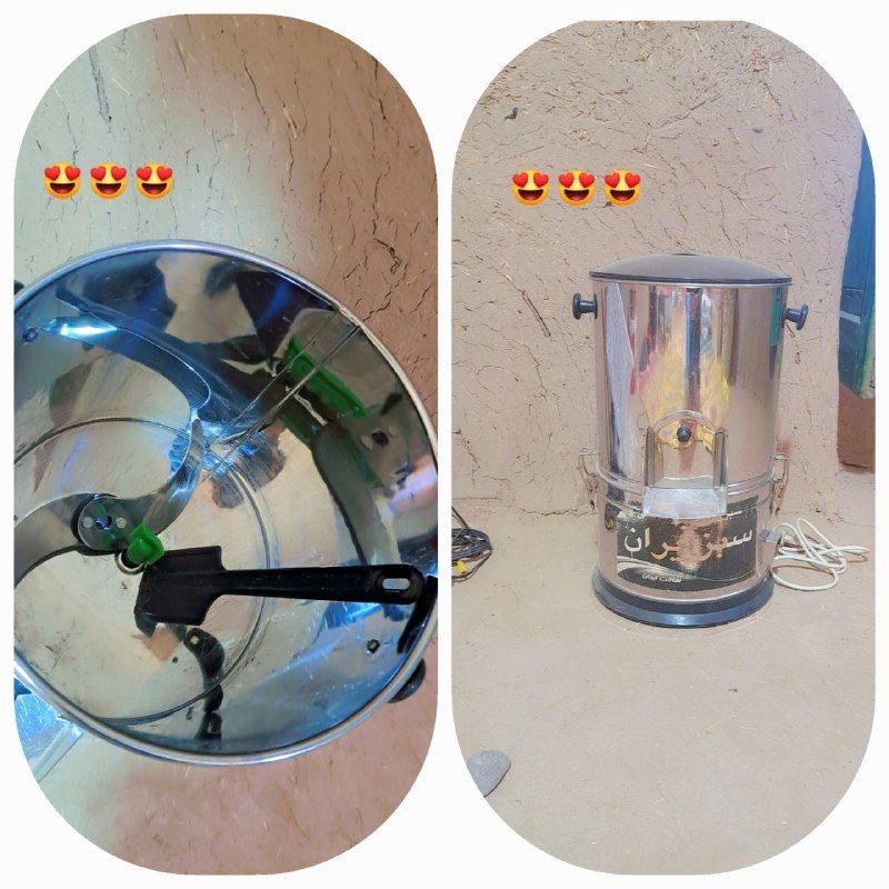 Vegetable chopper with a capacity of 3 kg, powerful engine and made in Iran, can be used to chop vegetables and other materials