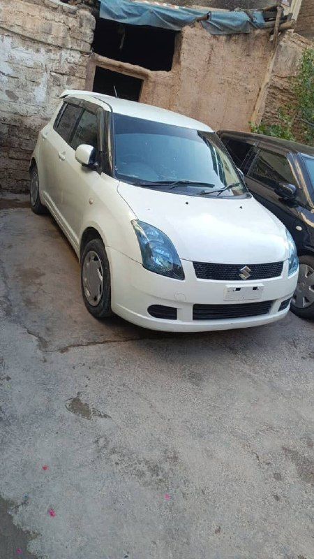 Hello, dear friends, Swift car, white, oyster, clean, double car, empty jar, chat cut car, gearbox, guaranteed, price 75 thousand, any friend who wants to call