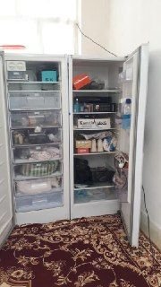 Urgent sale of a twin refrigerator set, healthy, clean, worked for a year, price 22000 0774885772