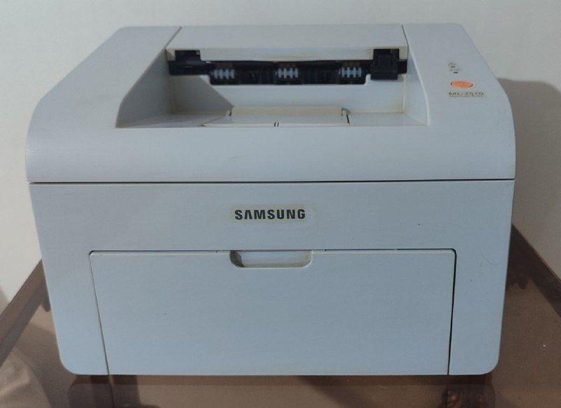 Samsung black and white laser printer model ML-2510 for sale.