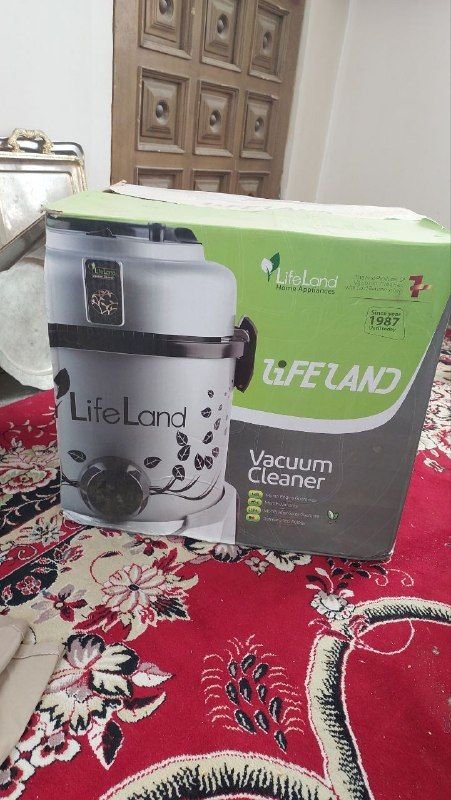 We brought a brand new vacuum cleaner from Iran