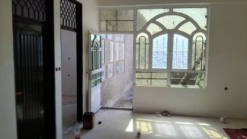 House for rent, water, electricity, 3 rooms, reception, yard, newly built, Karizak postal location, not reached to the mania of Naghi Abad.