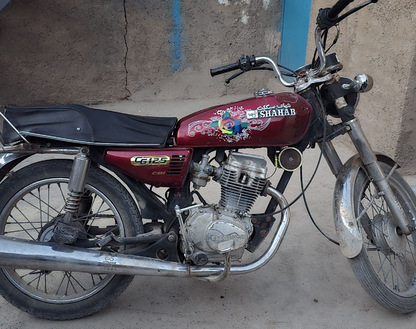 A motorcycle rider