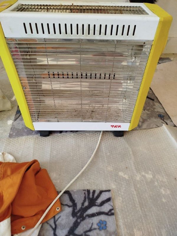 Hardly used electric heater, one Nem Haraz, 0793726965