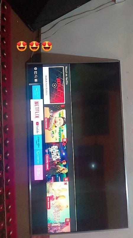 Samsung 55 Inch Smart TV Hello