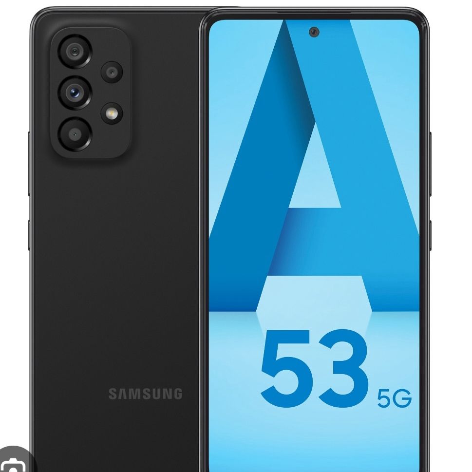 A Galaxy A53 5G mobile phone shop