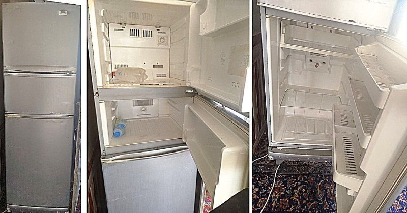 Selling a three-door, large refrigerator