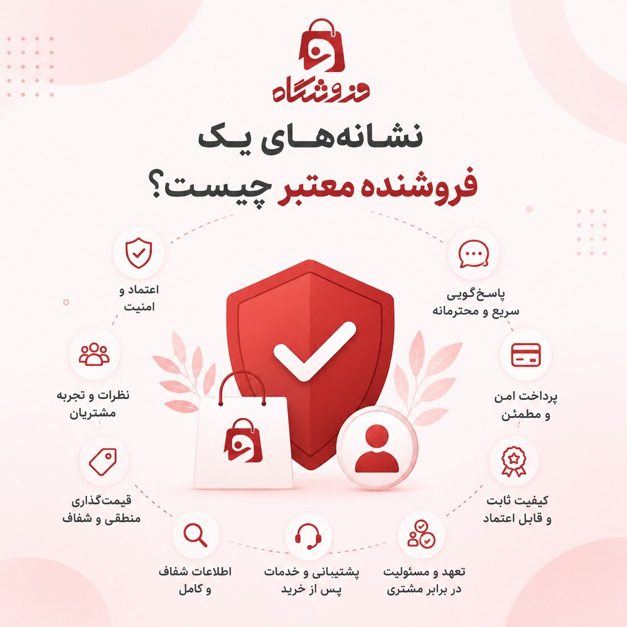 نشانه های یک فروشنده معتبر و قابل اعتماد